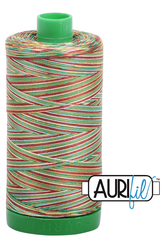 Aurifil Mako 40wt 2-ply Cotton 1000 m 1094 yd. spool - 4650 Leaves